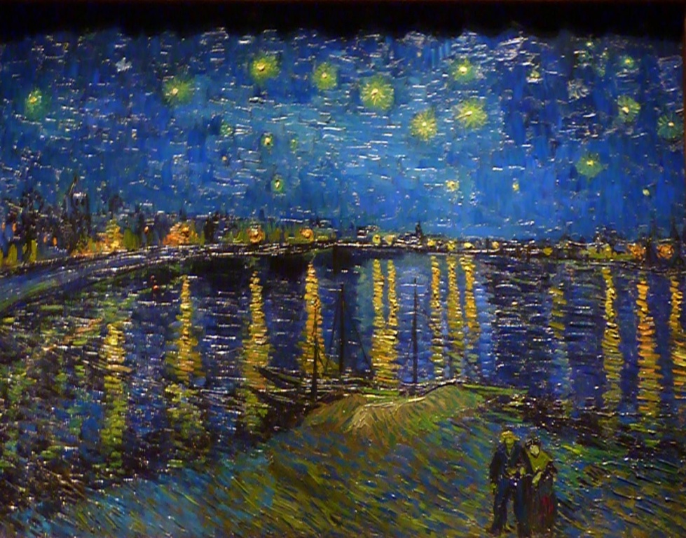 Vincent Van Gogh's “Starry Night Over the Rhone”